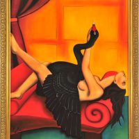 Und diesen schwarzen Schwan habe ich an einem der kleinen Seen in Paris fotografiert.