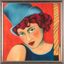 Projekt #12malanders
109 x 109 cm. Gerahmt/framed